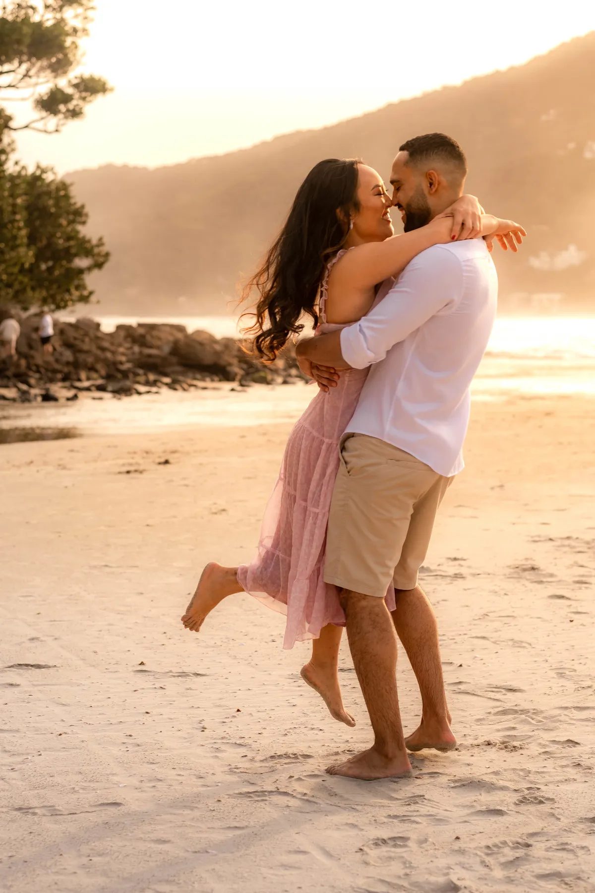 Pré-wedding de Aline & Victor · Guarujá