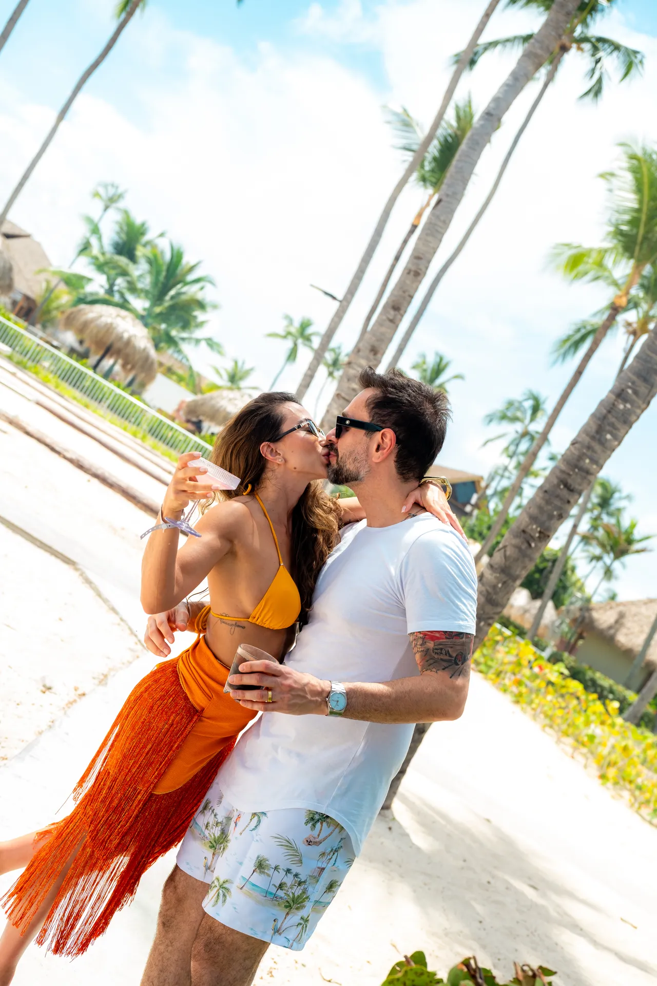 Pré-wedding de Flaviane & Danilo · Club Med Punta Cana